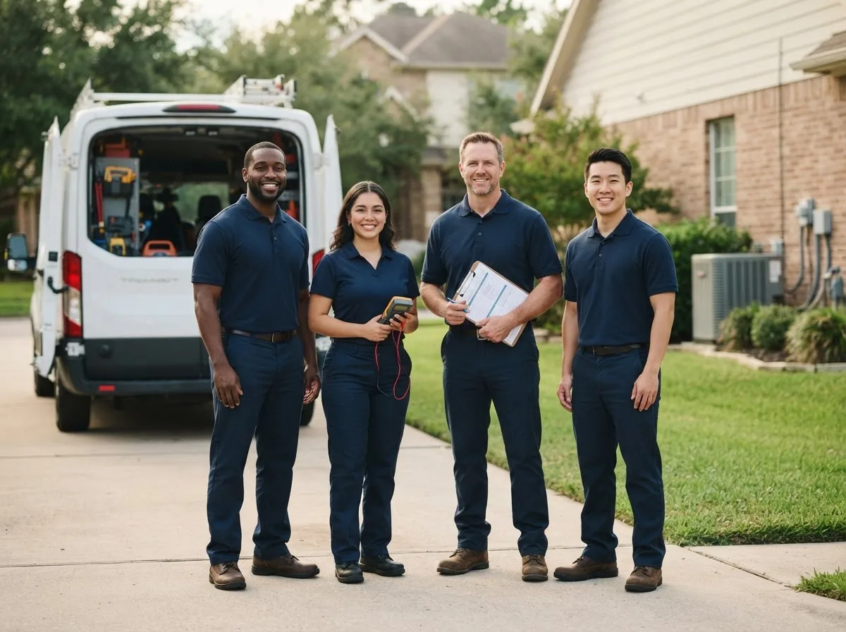 Certified HVAC technician near Winnsboro, LA
